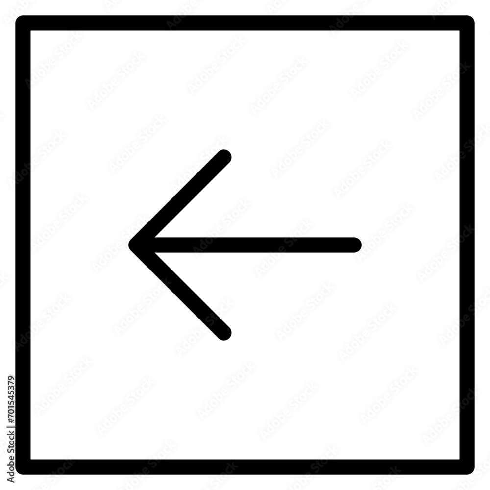 left arrow button left arrow button