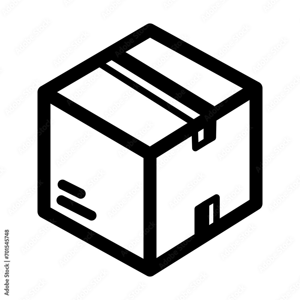 illustration of a box illustration of a box