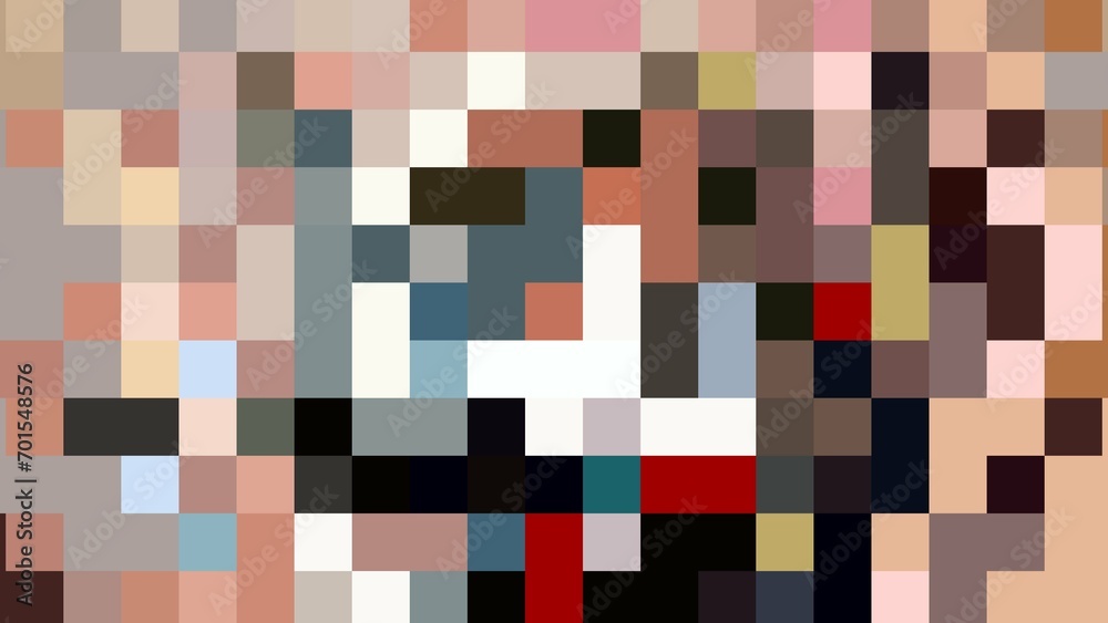 Abstract background using pixels with aesthetic geometric shapes Abstract background using pixels with aesthetic geometric shapes