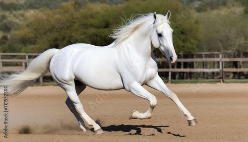 The Andalusian Horse  A Study in Equestrian Elegance and Speed