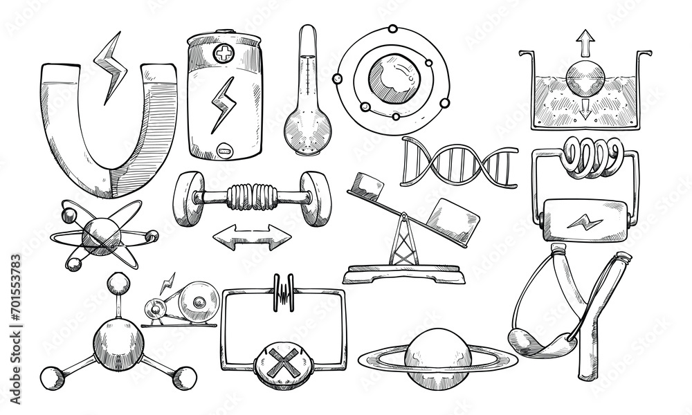Physics handdrawn collection Physics handdrawn collection