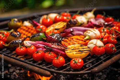 Hot barbecue vegetable