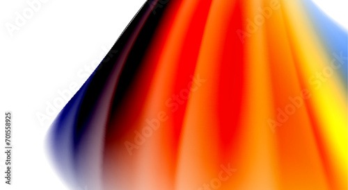 Color mixing liquid rainbow shape background