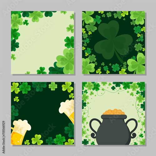 St Patrick's Day Social Media Card