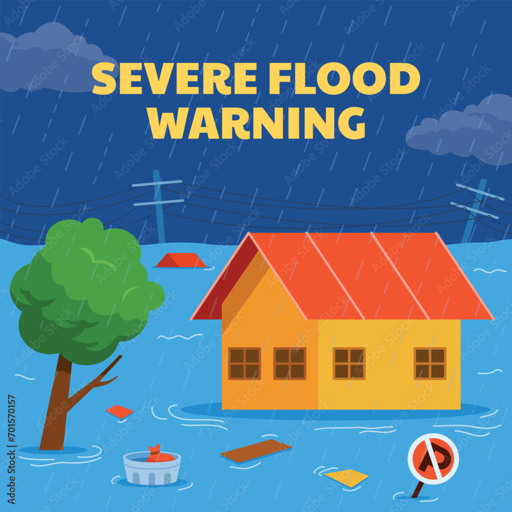 Warning Of Flooding Disaster