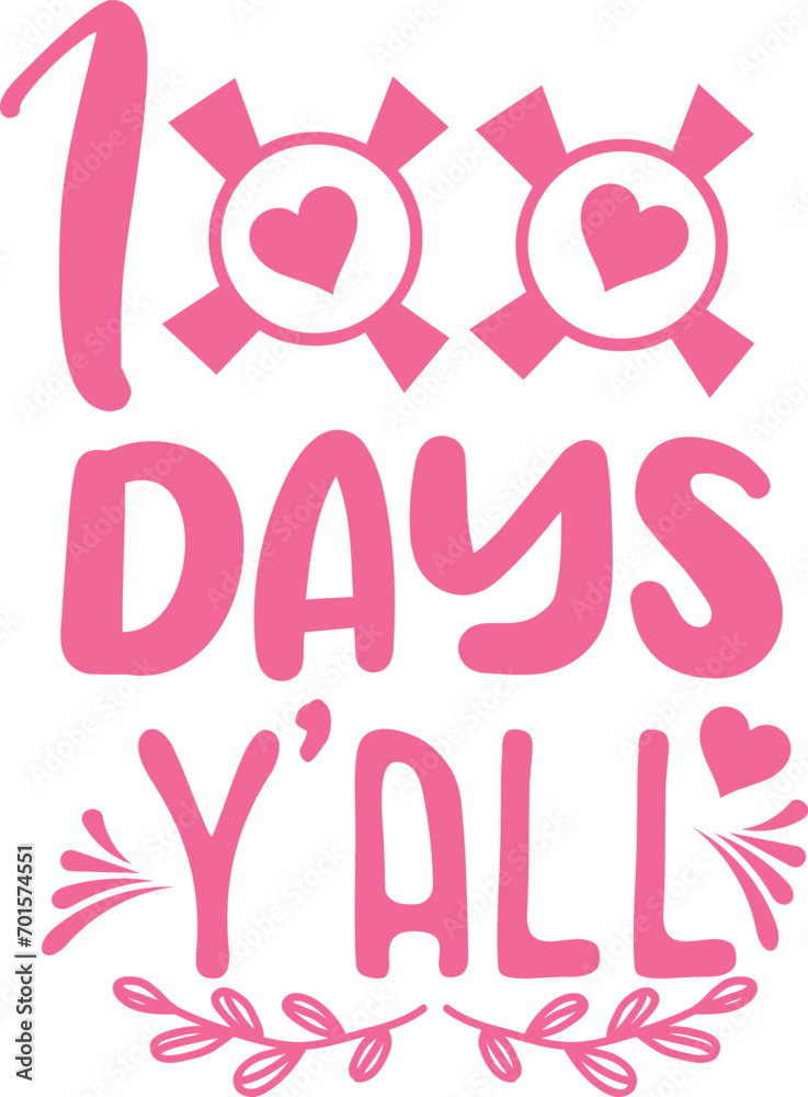 100 days y'all