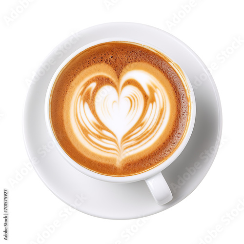 cup of coffee with heart isolated on transparent background Remove png, Clipping Path, pen tool