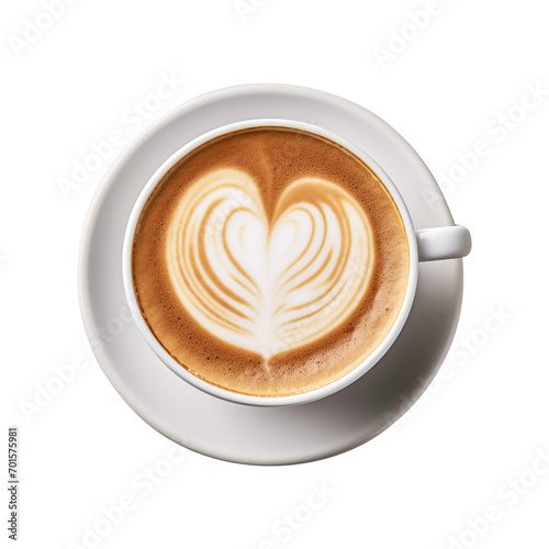 cup of coffee with heart isolated on transparent background Remove png, Clipping Path, pen tool
