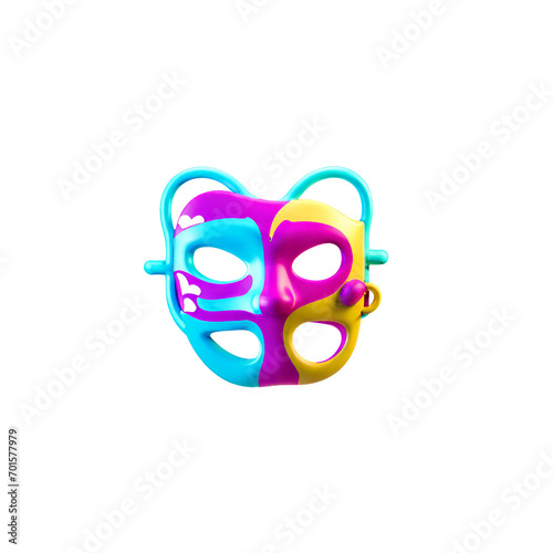 mask isolated on white