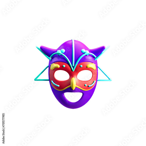 3d render of a mask