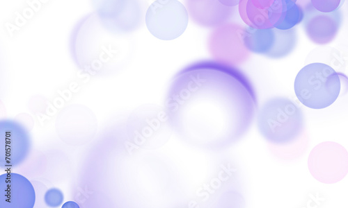 Purple Bokeh Blur Graphic Background	