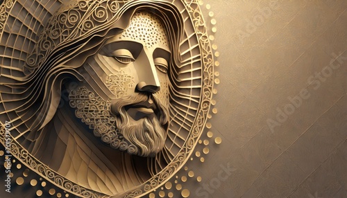 Amazing drawing of Jesus Christ. 