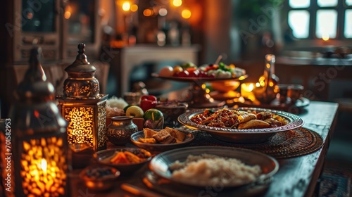 Ramadan Iftar Gathering with Moroccan Flair: Traditional Dishes, Lanterns, and Spices - A Night of Culture and Cuisine, Experience Culinary Delights: Arabic Dining, Lantern-Lit Evenings, and Gourmet.