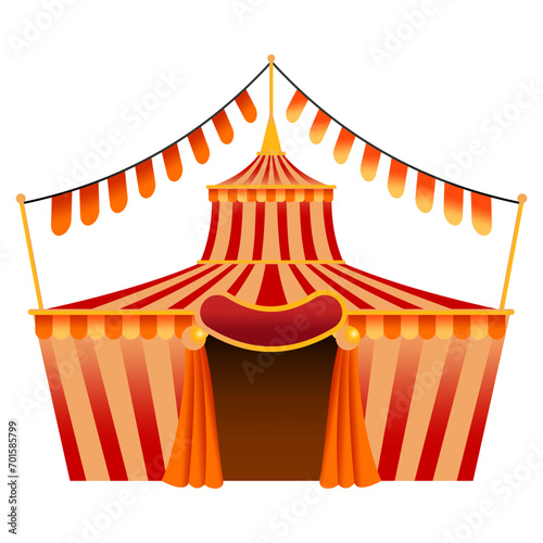 Funfair Carnival Tent