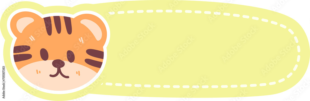 Hand drawn cute notebook label collection Hand drawn cute notebook label collection