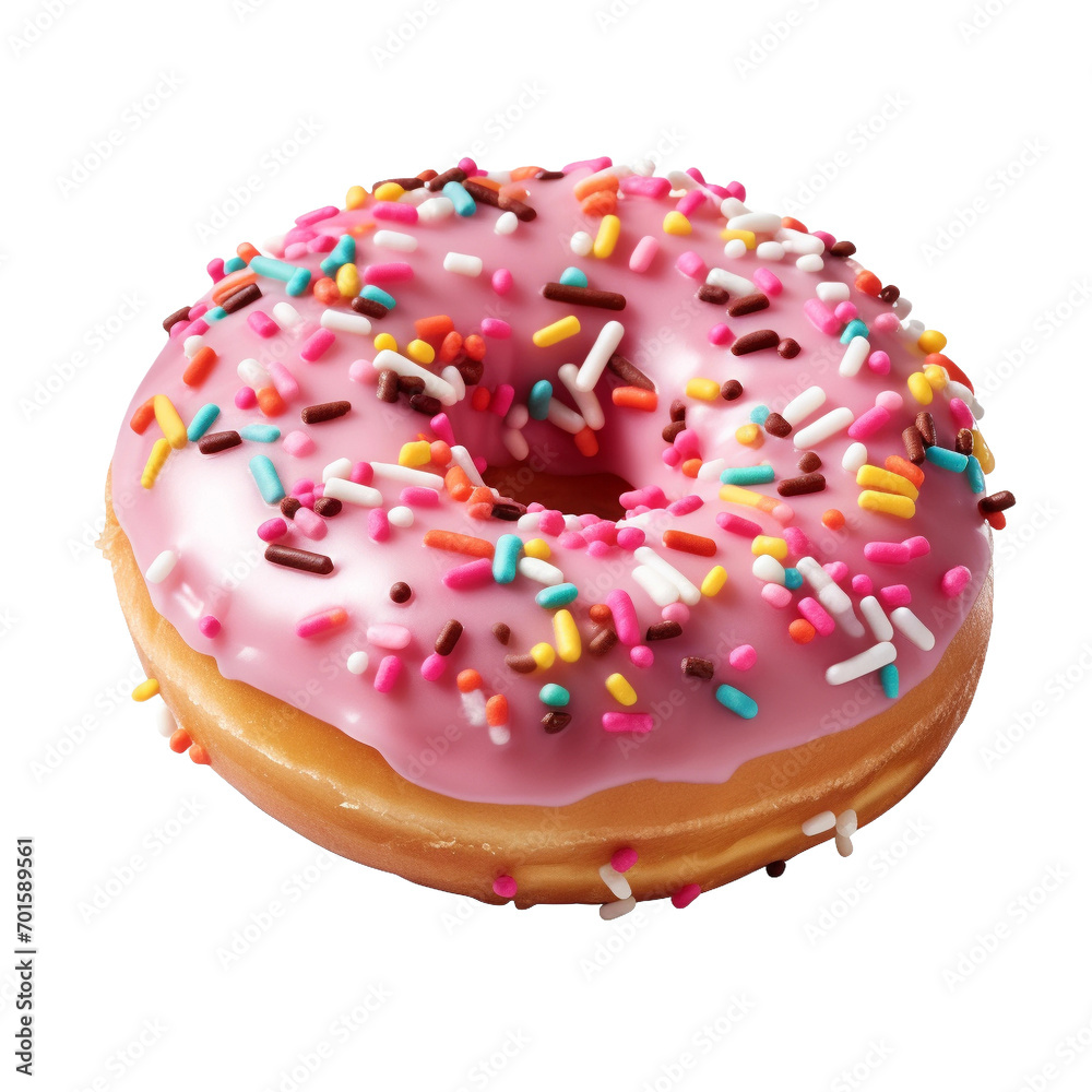 donut with sprinkles donut with sprinkles