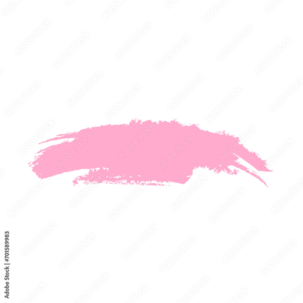 Colored Abstract Grunge Paint Brush Stroke Design Element Colored Abstract Grunge Paint Brush Stroke Design Element