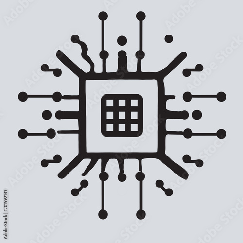 Schematic chip silhouette technology