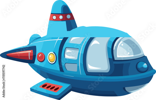 modern spaceship 