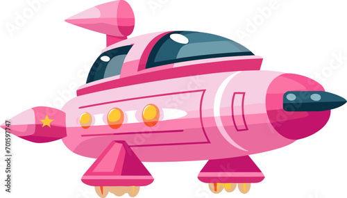 modern spaceship 