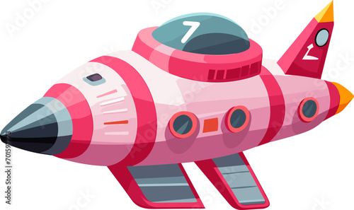 modern spaceship 