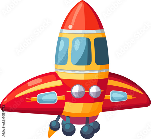modern spaceship 
