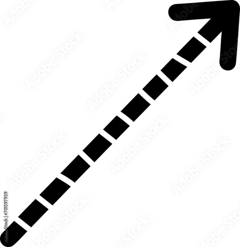 doodle arrow shape