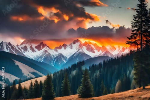 sunrise in the mountains © HBS