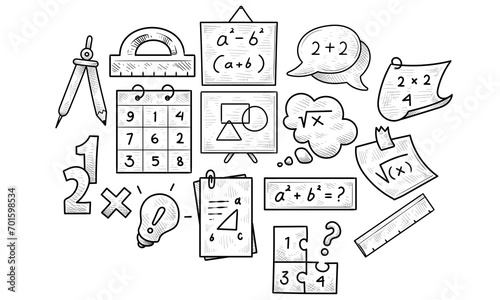 maths handdrawn collection