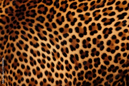 texture of print fabric striped leopard for background leopard pattern  AI Generated