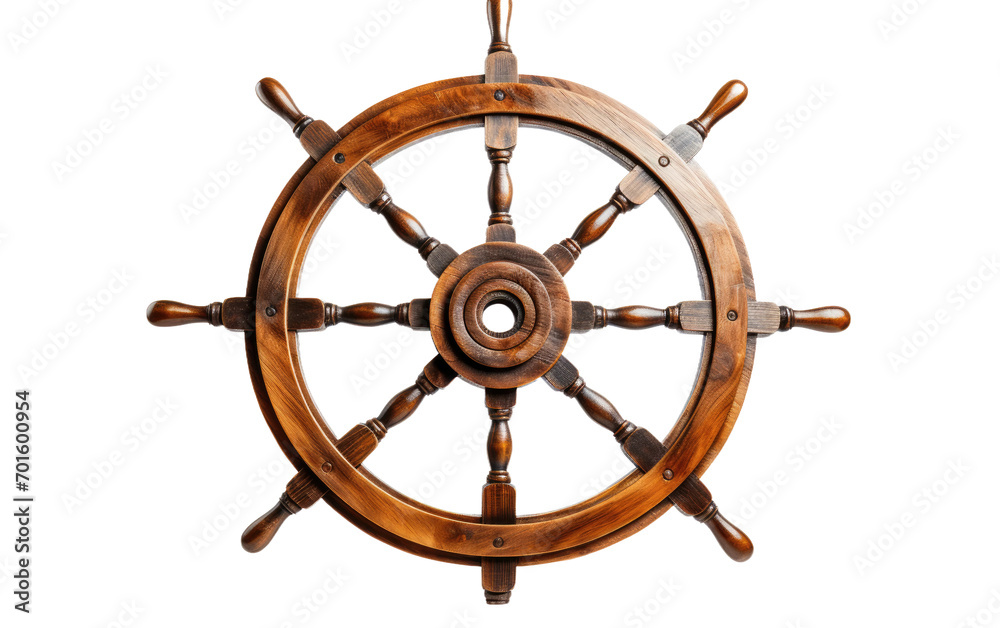 Steering into Maritime On Transparent Background