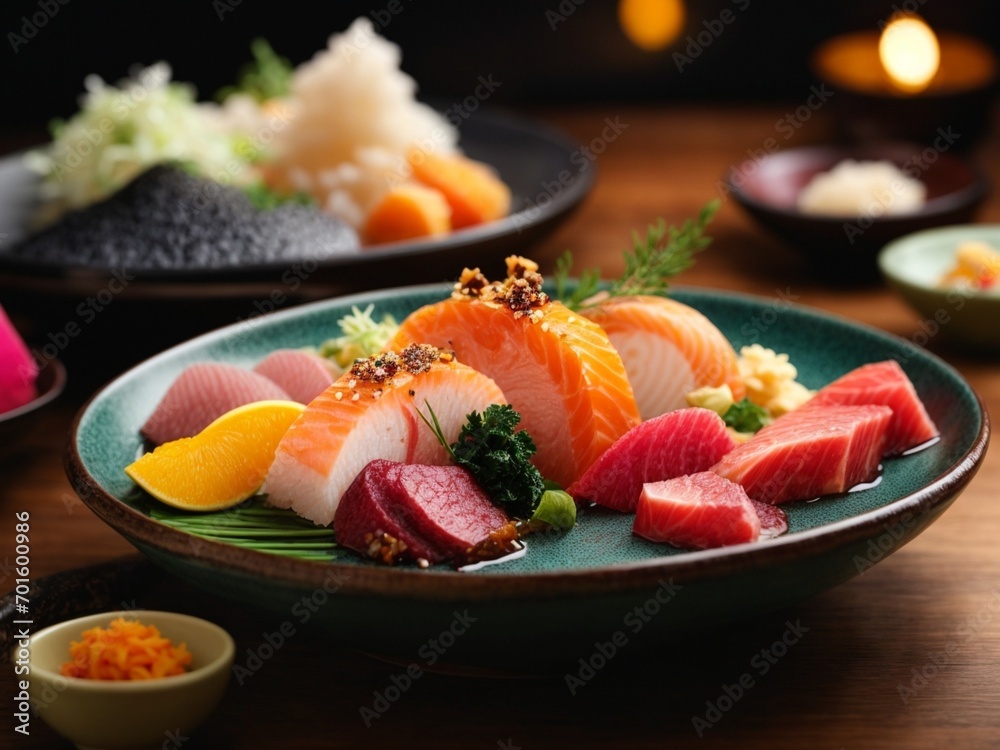 Omakase dining is a premium dining experience in which the chef hand presses sushi or seasons the dishes in front of diners Omakase dining is a premium dining experience in which the chef hand presses sushi or seasons the dishes in front of diners