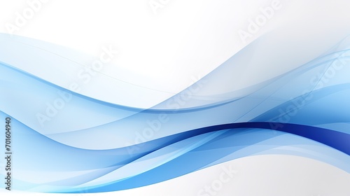 modern line blue wave curve abstract presentation background. perfect for posters  flyers  websites  covers  banners  advertisements  etc. Generative Ai