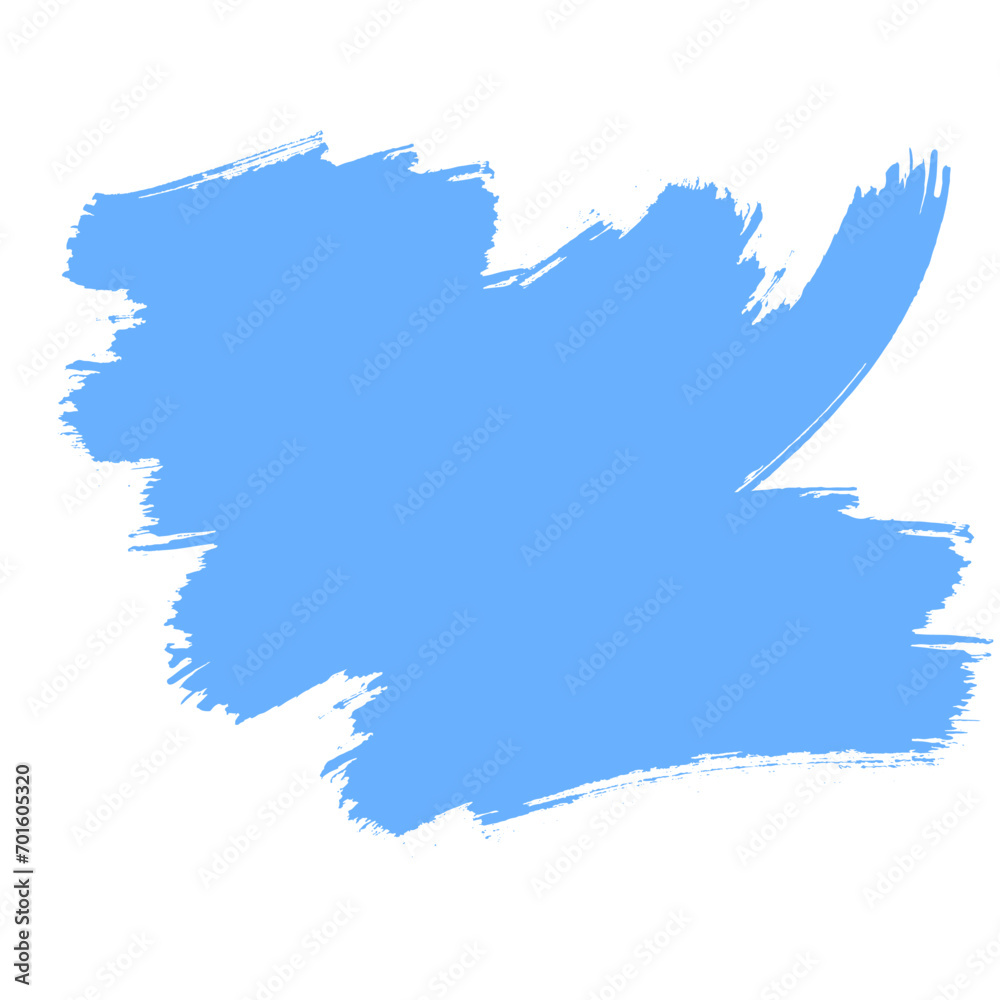 Obraz premium Colored Abstract Grunge Paint Brush Stroke Design Element