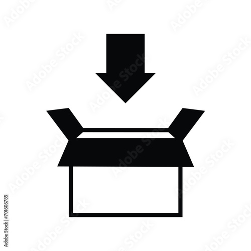 Premium vector box icon for your delivery business.