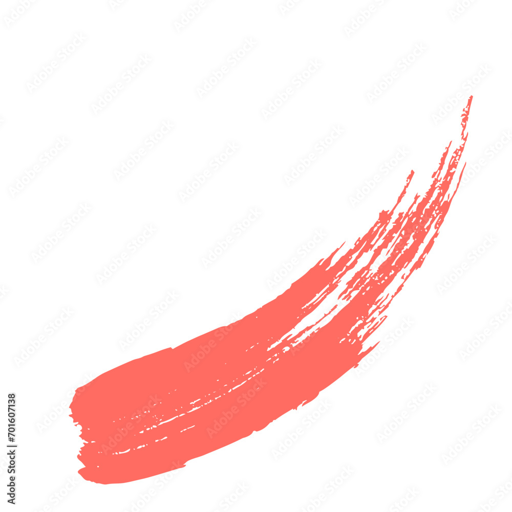 Colored Abstract Grunge Paint Brush Stroke Design Element Colored Abstract Grunge Paint Brush Stroke Design Element