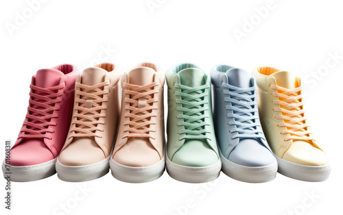 Unveiling the Latest Sneaker Collection on White or PNG Transparent Background