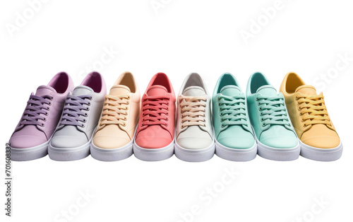 The Hottest Trends in Sneaker Fashion on White or PNG Transparent Background