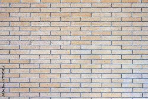 Background from a beige clinkered wall photo