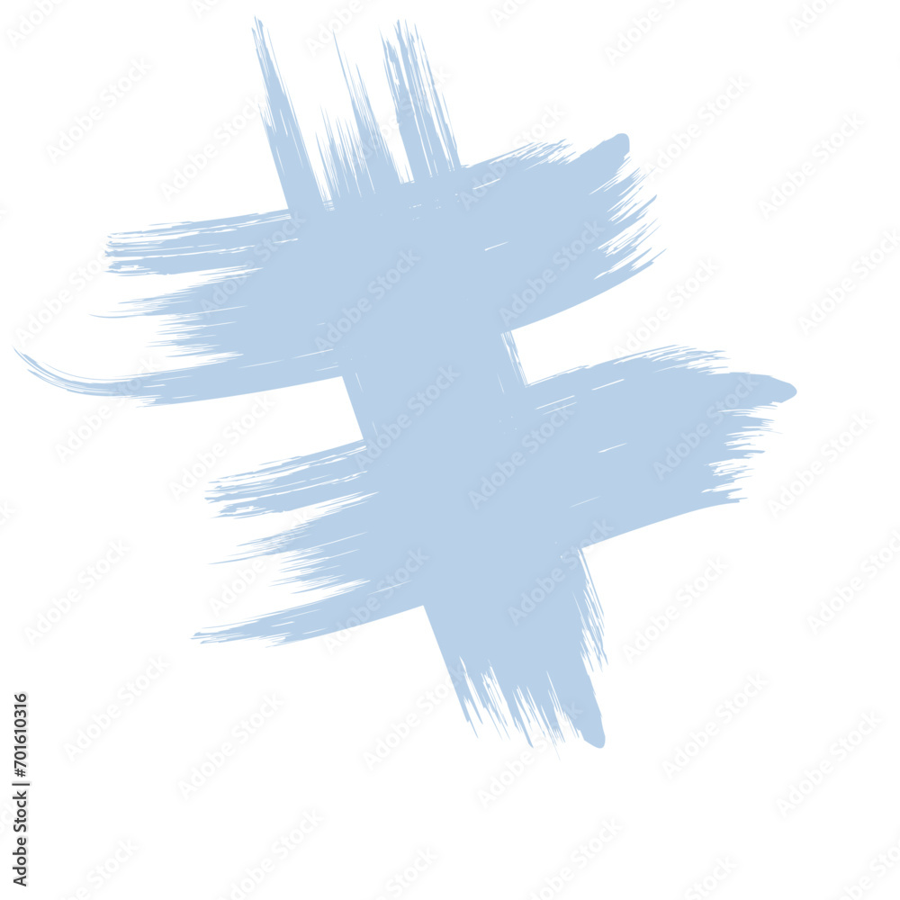 Colored Abstract Grunge Paint Brush Stroke Design Element Colored Abstract Grunge Paint Brush Stroke Design Element
