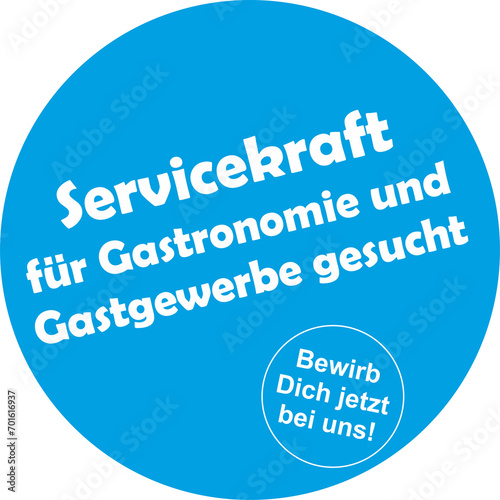 Servicekraft gesucht