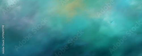 Vintage Abstract Painted Background With Blue Chill