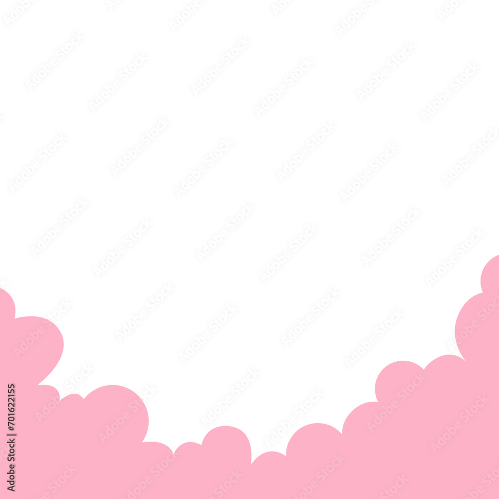 Valentine Cloud Footer Valentine Cloud Footer