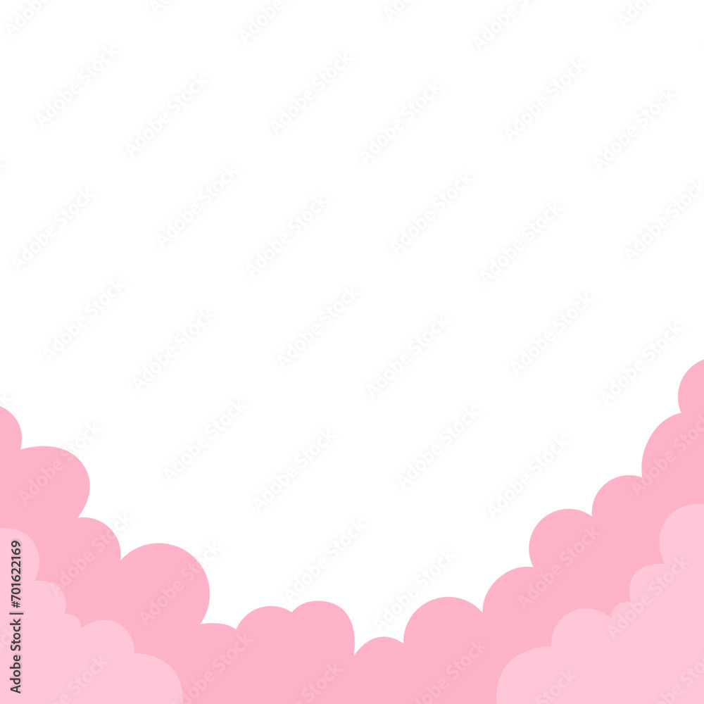 Valentine Cloud Footer Valentine Cloud Footer