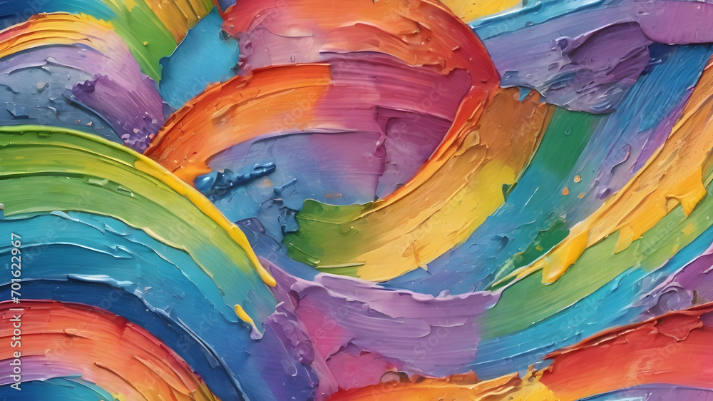 Obraz premium Abstract oil color background template . Abstract Modern Backgrounds design. AI generated image