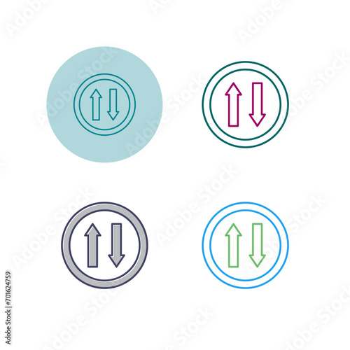 Traffic Sign Vector Icon