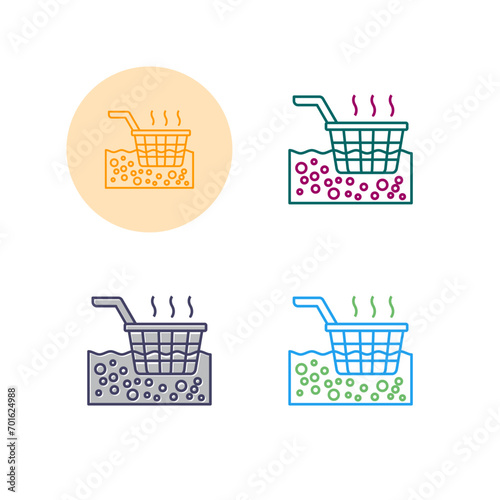 Deep Fryer Vector Icon