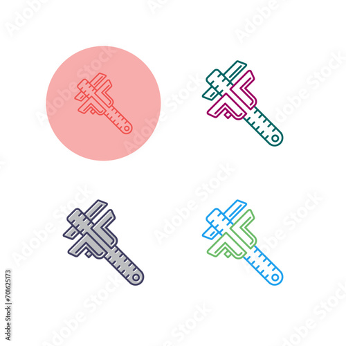 Caliper Vector Icon