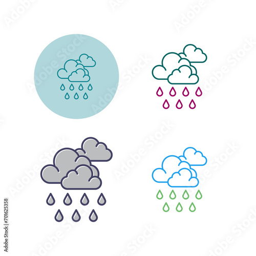 Monsoon Vector Icon