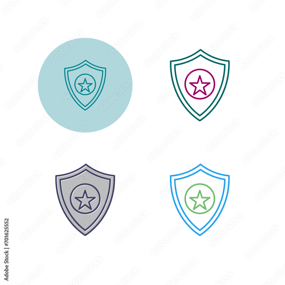 Shield Vector Icon Shield Vector Icon
